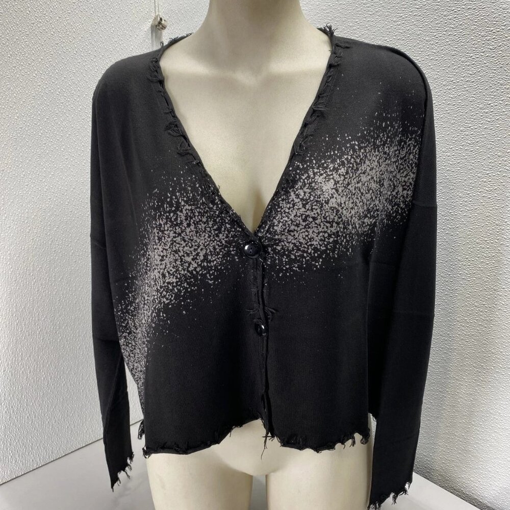 Planet by Lauren G Women’s Pima Cotton Cardigan